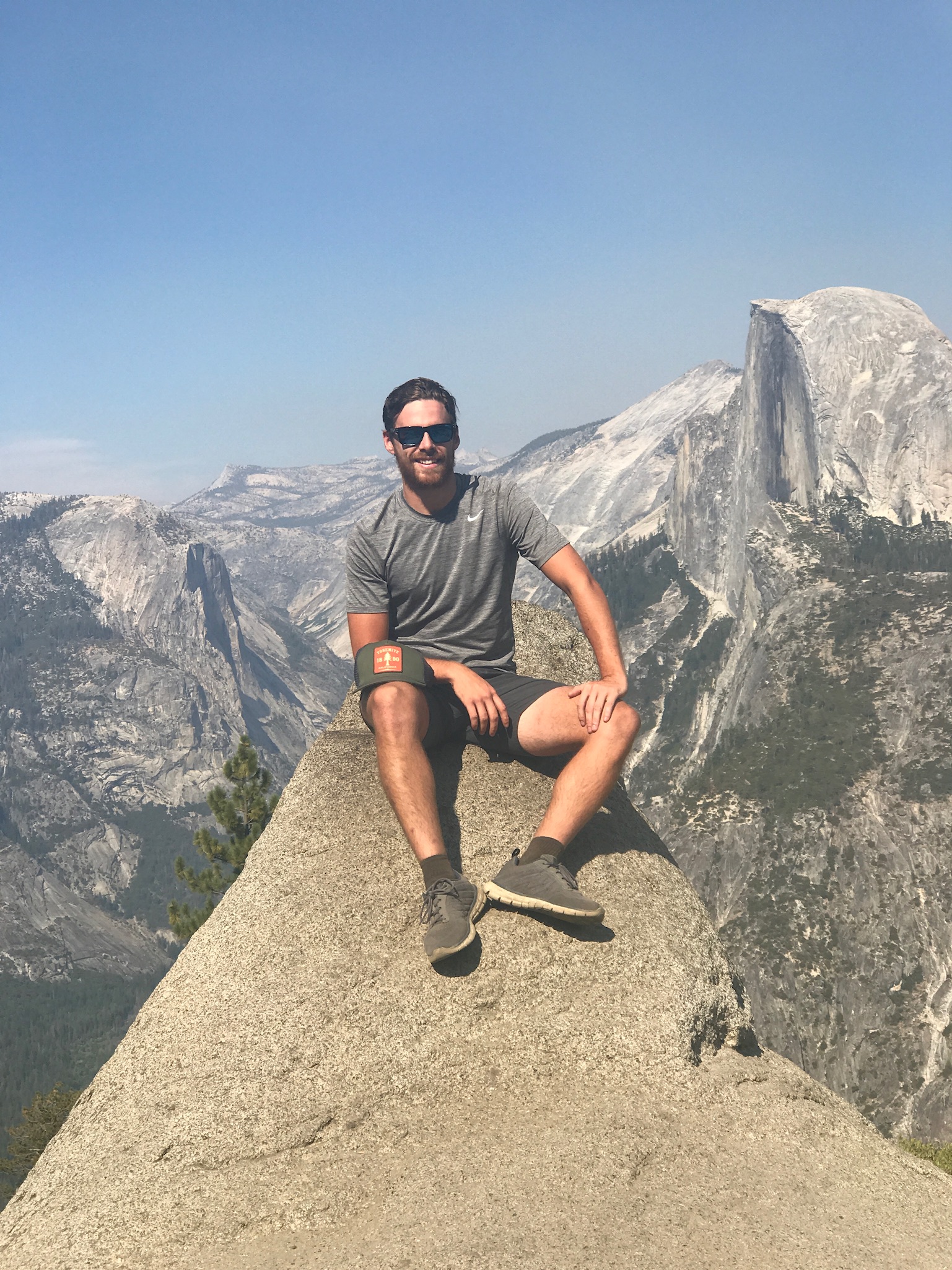 View from Glacier Point towards Half Dome, Yosemite
